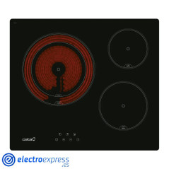 VITROCERAMICA DIGITAL CATA TD6003BK 3FUEGOS 59X52
