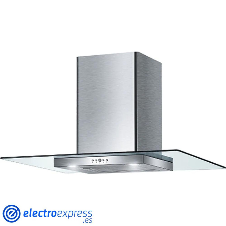 CAMPANA DECORATIVA MEPAMSA CRISTALO 90CM INOX CRISTAL