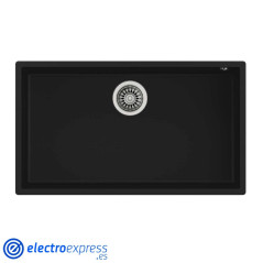 FREGADERO TEKA SQUARE 7240 TG 1CUBETA NEGRO