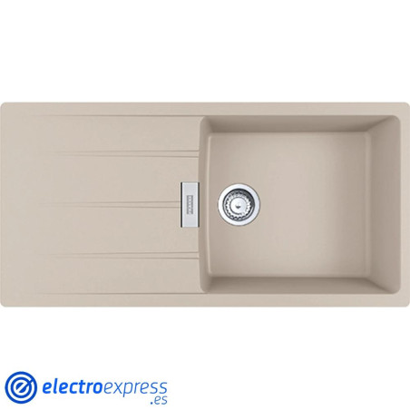 FREGADERO FRANKE CNG 611211-100 CAFE CREME 1 CUBETA 1 ESCURRIDOR