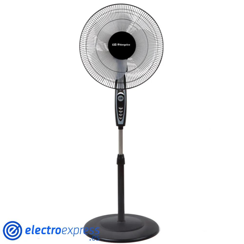 VENTILADOR PIE ORBEGOZO SF0148 NEGRO 40CMS
