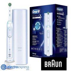 CEPILLO DENTAL BRAUN ORAL-B GENIUS X BLANCO INLCUYE FUNDA