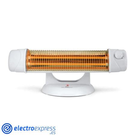 ESTUFA CUARZO ORBEGOZO BP5003A 2BARRAS 1200WATIOS