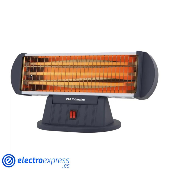 ESTUFA ORBEGOZO BP0204 CUARZO DE PIE 1200W ESTUFA ORBEGOZO BP0204 CUARZO DE PIE 1200W