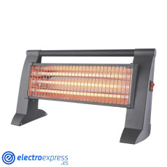 ESTUFA BASTILIPO EQG-1200 CUARZO COLOR GRIS 3POTENCIAS 4008001200WATIOS