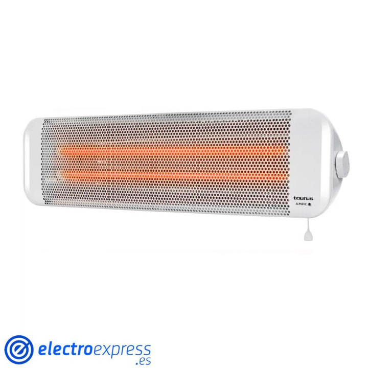 ESTUFA TAURUS BAGNO 2Q 2BARRA CUARZO 1200WATIOS COLGAR ESTUFA TAURUS BAGNO 2Q 2BARRA CUARZO 1200WATIOS COLGAR