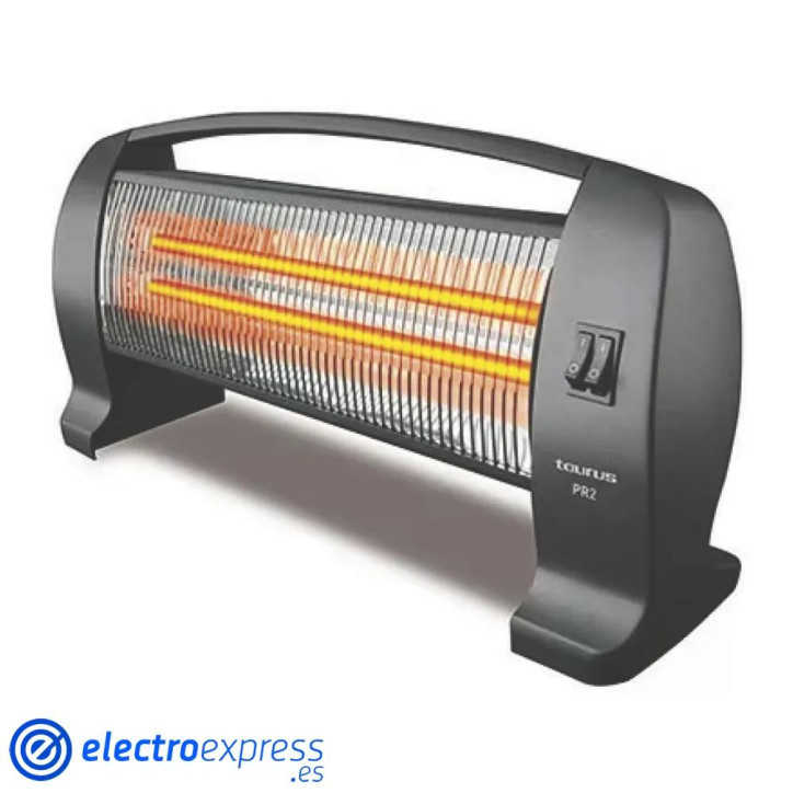 ESTUFA TAURUS PR2 2BARRAS CUARZO 600WATIOS ESTUFA TAURUS PR2 2BARRAS CUARZO 600WATIOS