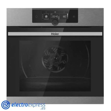 HORNO INDEPENDIENTE HAIER HWO60SM2F3XH MULTIFUNCION HIDROLITICO 11FUNCIONES 70LITROS INOX