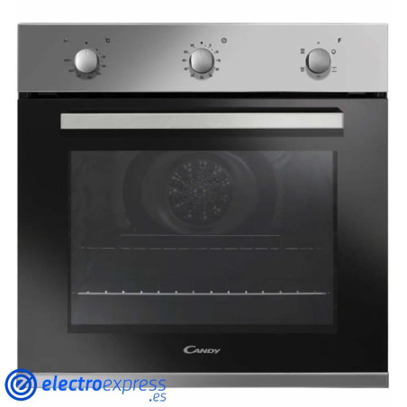 HORNO INDEPENDIENTE CANDY FIDCX502 INOX MULTIFUNCION 65LITROS CLASIFICACION  A