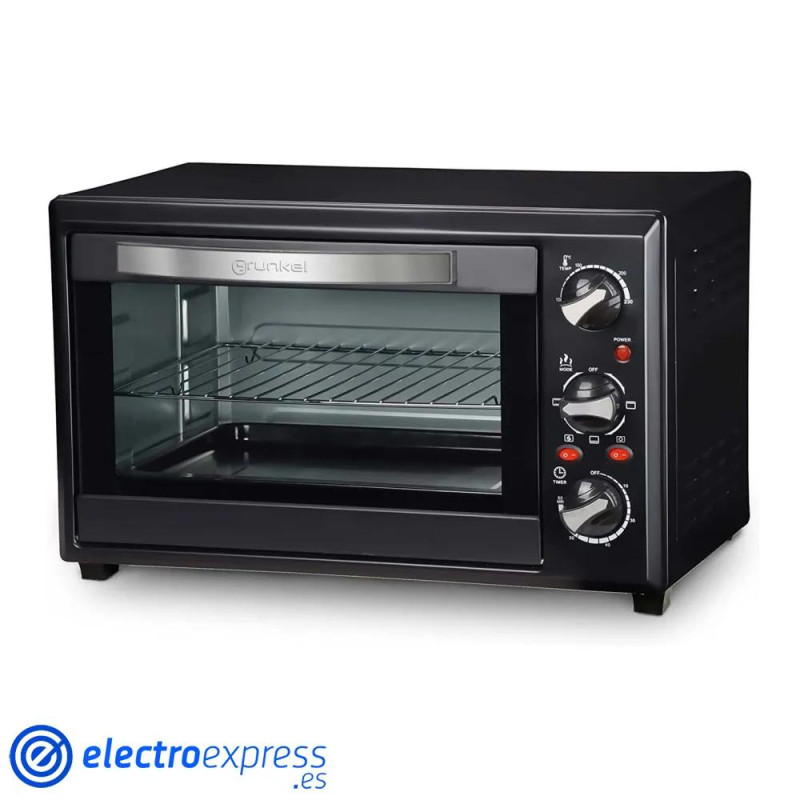 HORNO SOBREMESA GRUNKEL HR28NRM 28LITROS NEGRO 1600WATIOS
