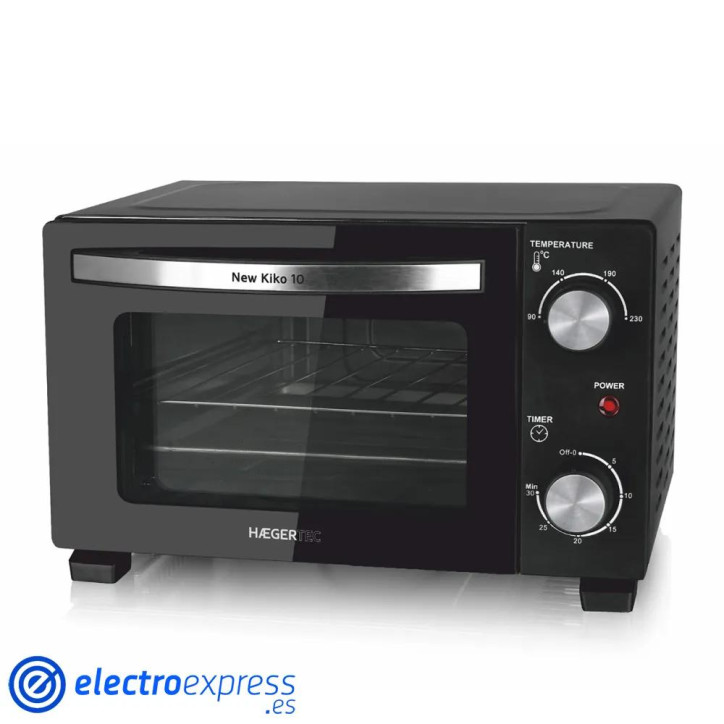 MINI-HORNO HAEGER OV10B NEW KIKO 10LITROS ELECTRICO MINI-HORNO HAEGER OV10B NEW KIKO 10LITROS ELECTRICO