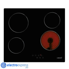VITROCERAMICA DIGITAL CATA TN604 4FUEGOS SIN MARCO 6000WATIOS