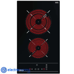 VITROCERAMICA INDEPENDIENTE TEKA TZC32320TTC 2FUEGOS BISELADA NEGRO
