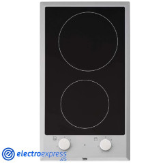 VITROCERAMICA DIGITAL BEKO HDCC32200X 2FUEGOS INOX CON MANDOS