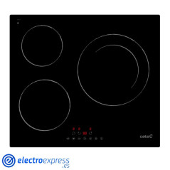 VITROCERAMICA DIGITAL CATA IBG6303BK 3INDUCCION BISELADA