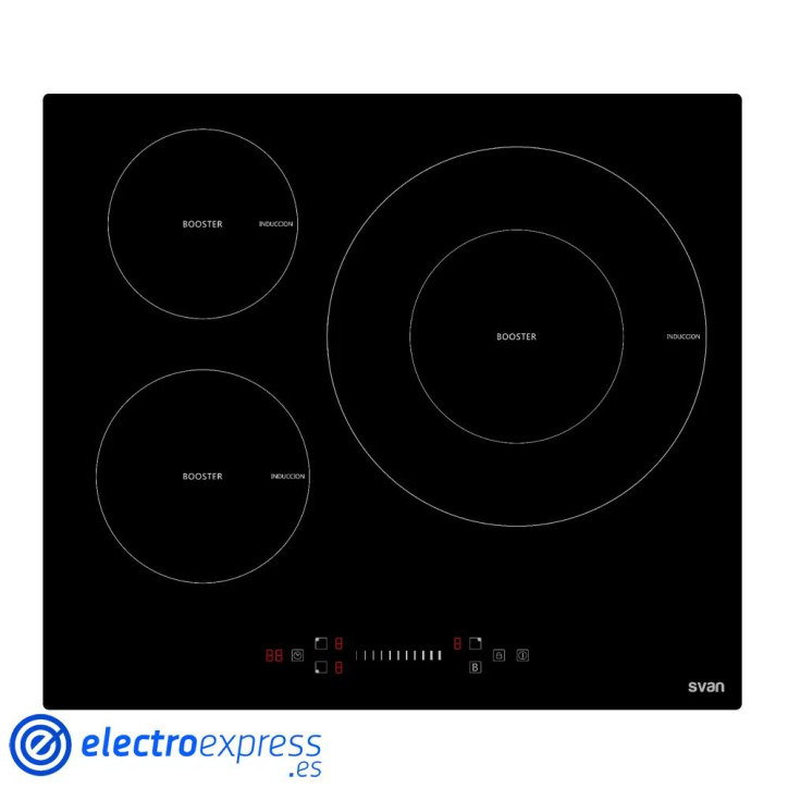 VITROCERAMICA DIGITAL SVAN SVI632B1 3INDUCION 32CMS