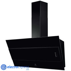 CAMPANA DECORATIVA ELECTROLUX LFV319K 90CM NEGRA TUBO NEGRO