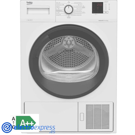 SECADORA BEKO DHS7413GA0 7KG BOMBA CALOR CONDENSACION A