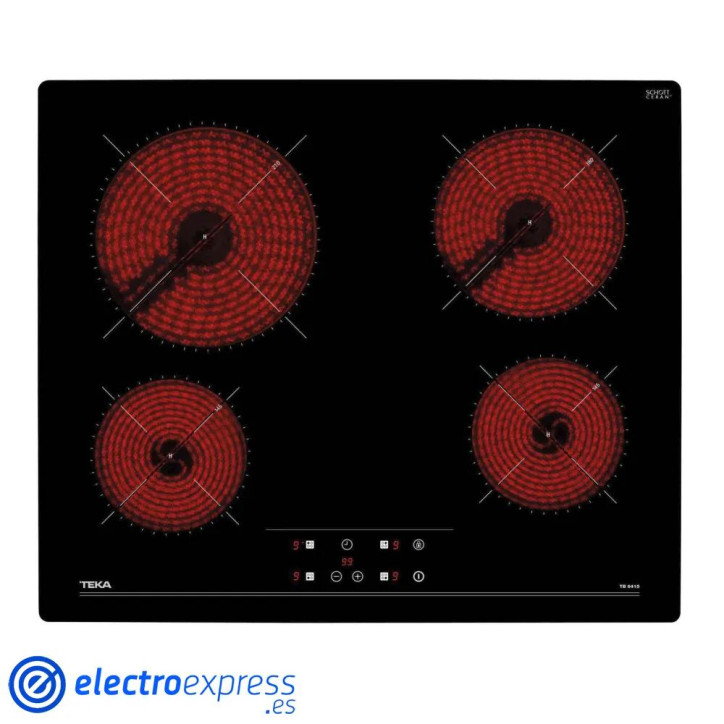 VITROCERAMICA INDEPENDIENTE TEKA TB6415 4FUEGOS REDONDEADO 60X51 VITROCERAMICA INDEPENDIENTE TEKA TB6415 4FUEGOS REDONDEADO 60X51