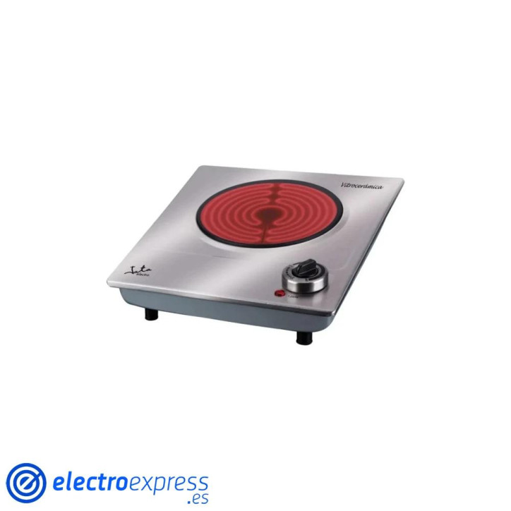 VITRO-SOBREMESA JATA V531 1FUEGO INOX