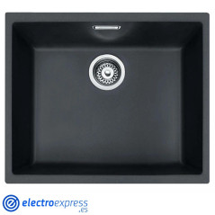 FREGADERO MEPAMSA SQUARE 5040 NEGRO  MUEBLE DE 60CM