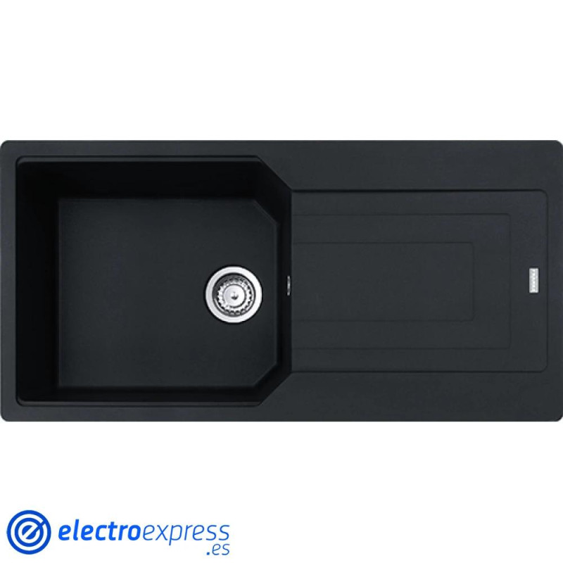 FREGADERO FRANKE URBAN UBG 611211-100 NEGRO 1 CUBETA 1 ESCURRIDOR