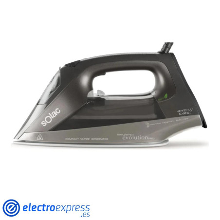 CENTRO PLANCHADO SOLAC CVG9508 2400WATIOS NEGRO VAPOR CONSTANTE