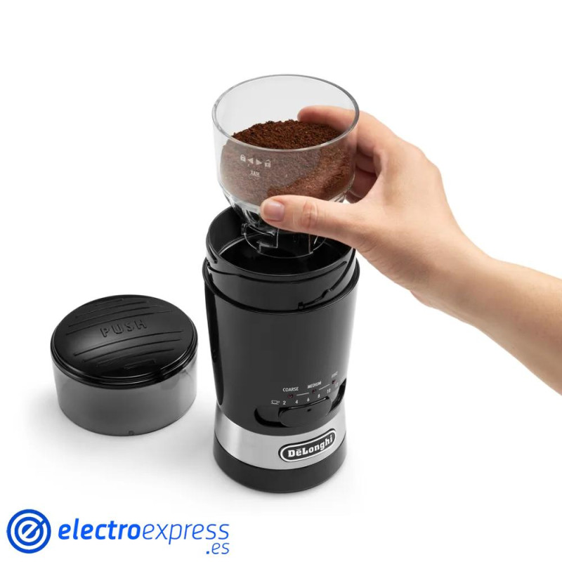MOLINILLO DELONGHI KG210 90GRAMOS NEGRO
