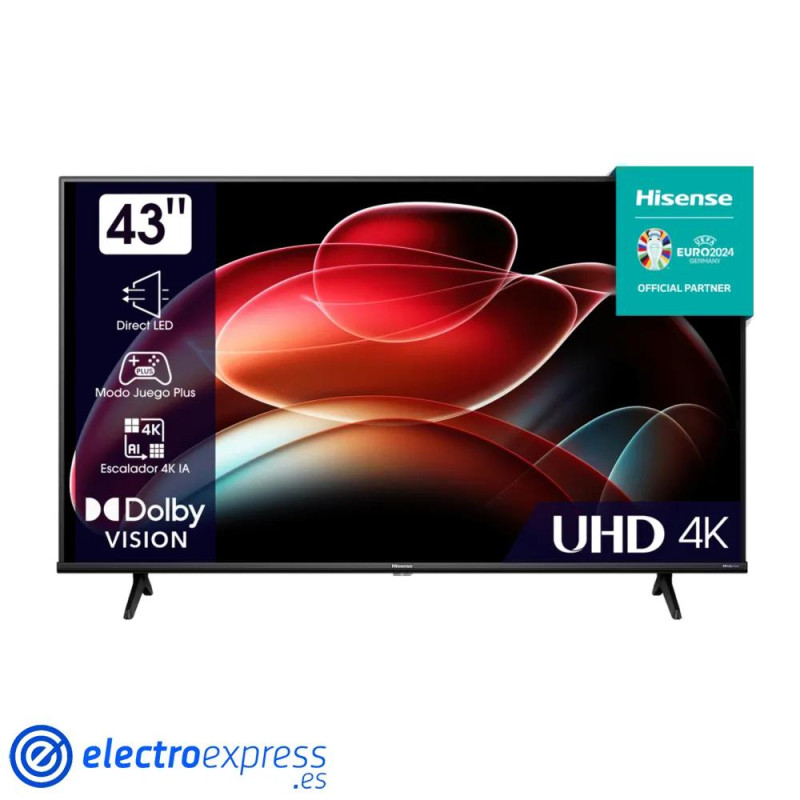 LED 43  HISENSE 43A6K UHD DIRECT LED ALEXA INTEGRADO