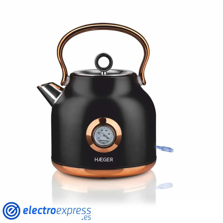 HERVIDOR HAEGER EK22B ART DECO BLACK 17LITROS 2200WATIOS HERVIDOR HAEGER EK22B ART DECO BLACK 17LITROS 2200WATIOS