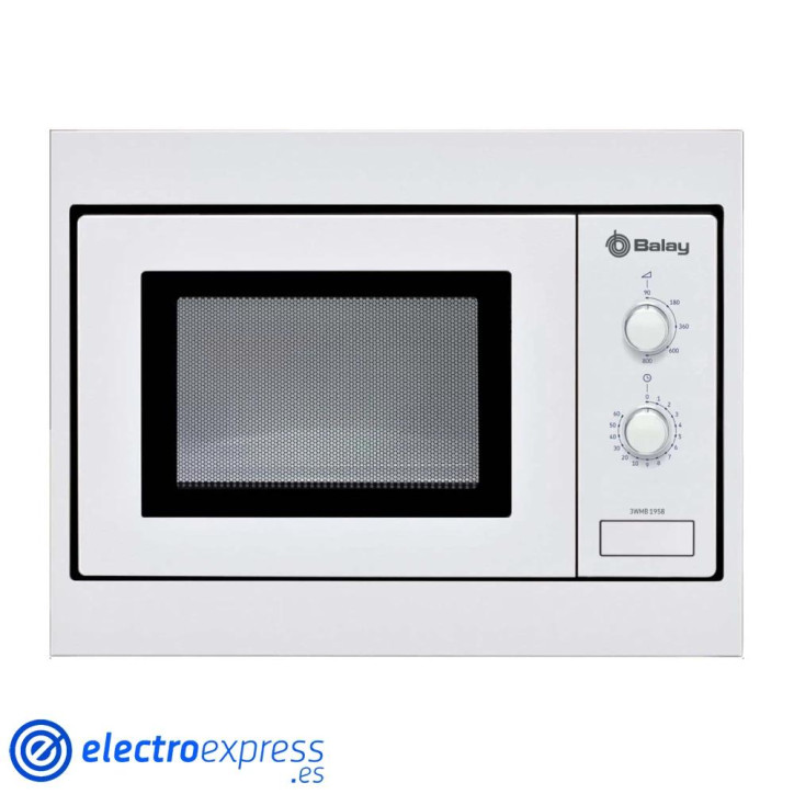 MICROONDAS BALAY 3WMB1958 18L SIN GRILL 800W CON MARCO BLANCO
