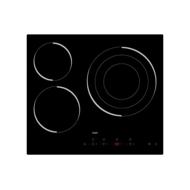 VITROCERAMICA DIGITAL SVAN SV3601 3FUEGOS 6200WATIOS TRIPLE CORONA