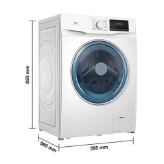 LAVADORA T.C.L FF0914WA0ES 9KG 1400/RPM VAPOR BLANCA CLASE A
