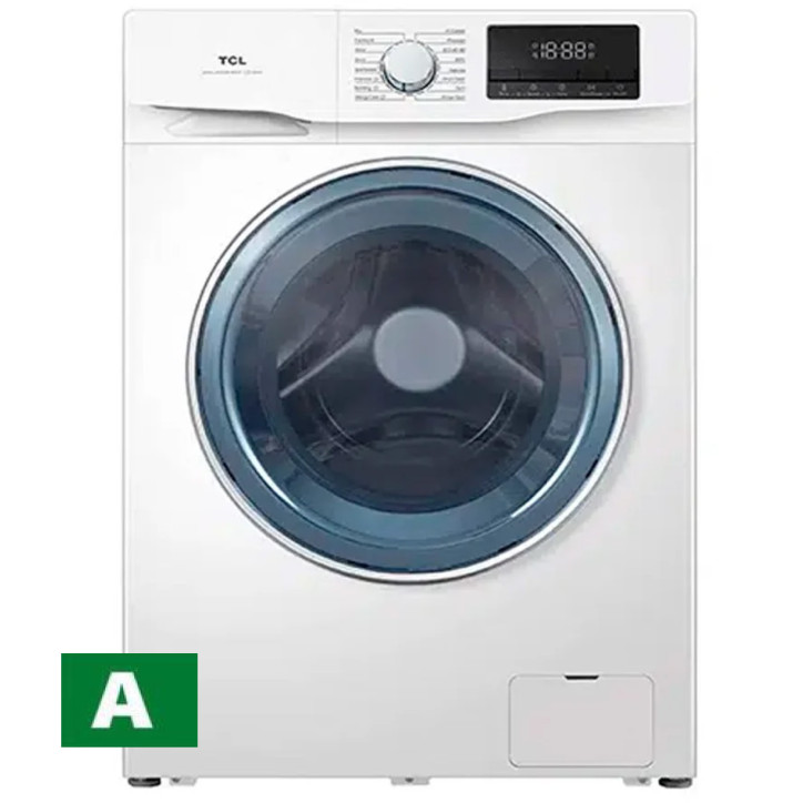 LAVADORA TCL FF0914WA0ES 9KG 1400RPM VAPOR BLANCA CLASE A