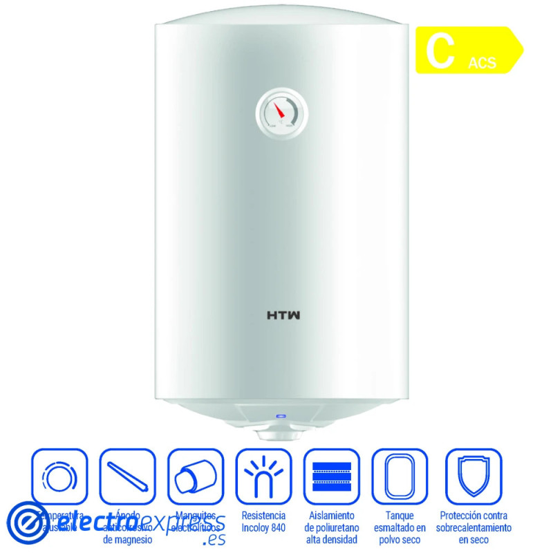 TERMO HTW HTW-TV-50ESSECO 50LITROS VERTICAL  C