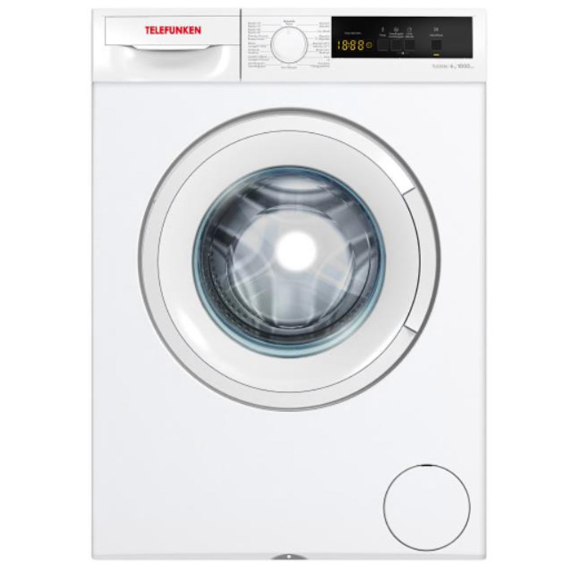 LAVADORA TELEFUNKEN TLK006 6/KG 1000/RPM CLASE  D