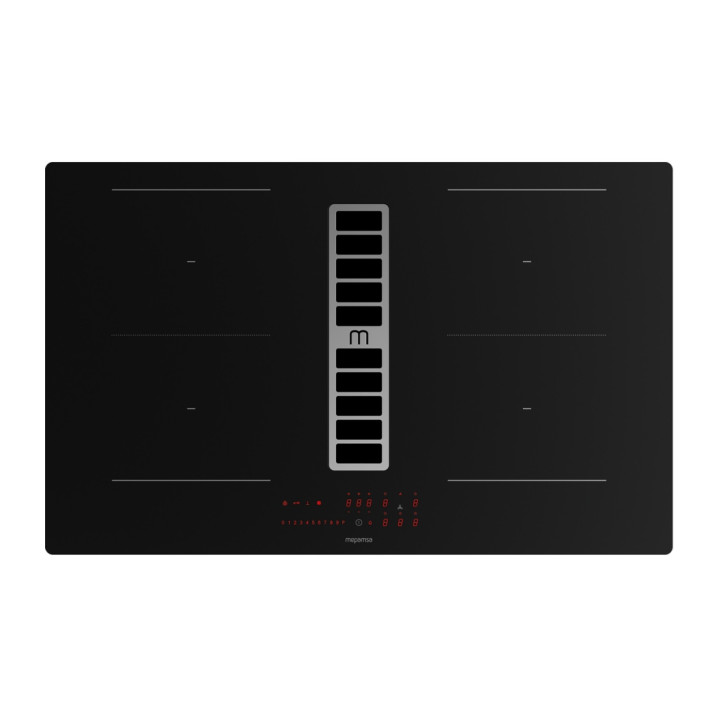 VITROCERAMICA CAMPANA MEPAMSA INDU MAX X83 RECIRCULACION 4INDUCCION 83CMS