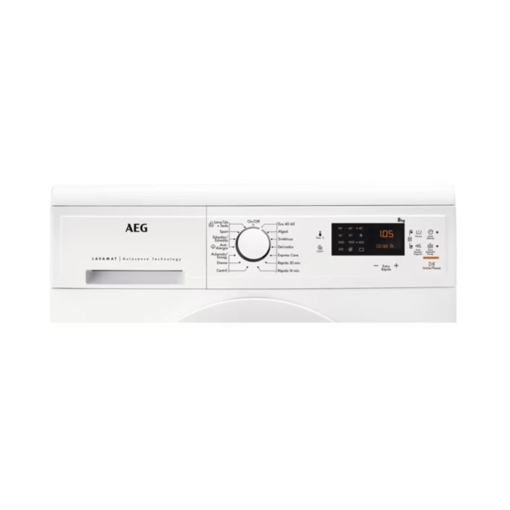 LAVADORA AEG LFA5I82WRE 8KG 1200RPM FONDO REDUCIDO 54 CM CLASE  A LAVADORA AEG LFA5I82WRE 8KG 1200RPM FONDO REDUCIDO 54 CM CLASE  A