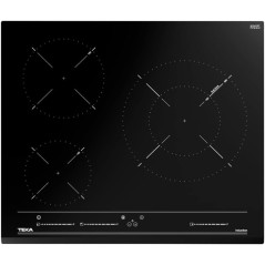 VITROCERAMICA DIGITAL TEKA IZC63015MSS 3INDUCCION 60X51 BISELADA
