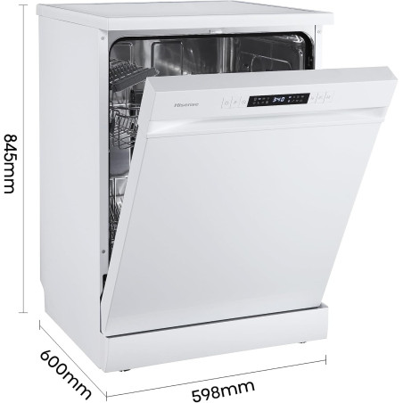 LAVAVAJILLAS HISENSE HS622E10W 6/PROGRAMAS 13/CUBIERTOS CLASIFICACION  E  MEDIA CARGA