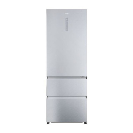 COMBI HAIER HTR5720ENMG 201X70 INOX 1PUERTA 2CAJONES INOX NO FROST